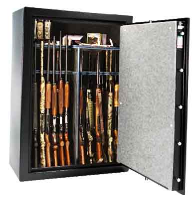 Liberty Fat Boy Jr 48 Gun Safe Open American-made gun safe